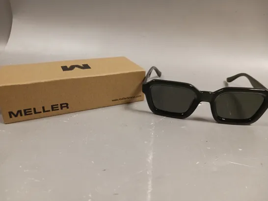 MELLER NAY3-FOGOLI OLIVE SQUARE FRAMED SUNGLASSES