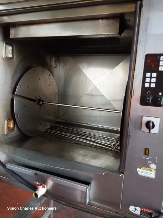 BKI ROTISSERIE OVEN ON STAND