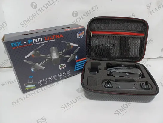 BOXED RDM GX-PRO ULTRA NEXT GENERATION HD PRO FOLDING DRONE 