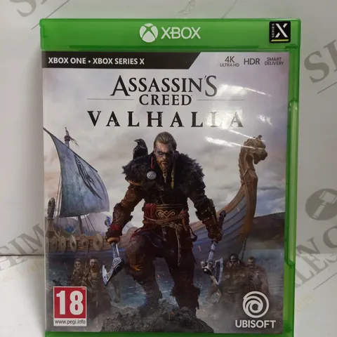 ASSASSINS CREED VALHALLA GAME FOR XBOX ONE/XBOX SERIES X