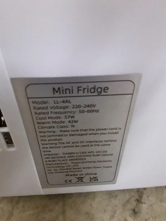 BOXED MINI FRIDGE 