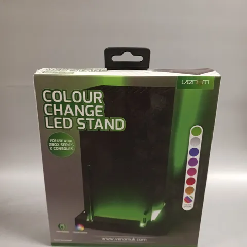 BRAND NEW BOXED VENOM COLOUR CHANGING LED STAND FOR XBOX SERIES X CONSOLES 