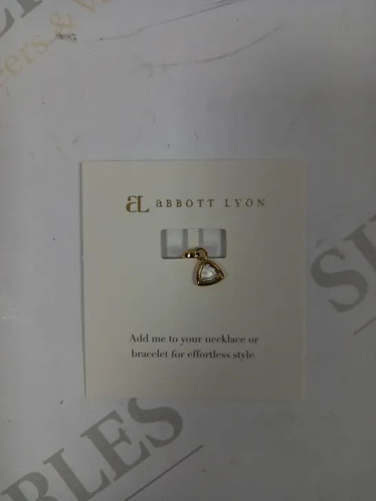 ABBOTT LYON APRIL PENDANT BIRTHSTONE 