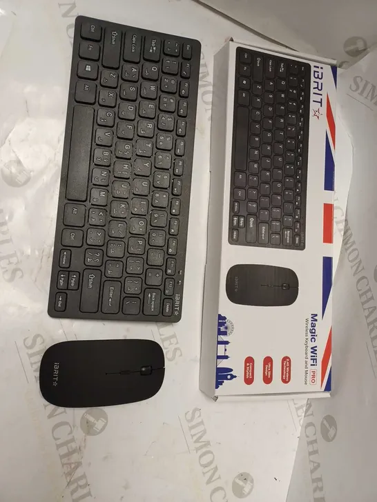 IBRIT MAGIC WIFI PRO WIRELESS KEYBOARD AND MOUSE