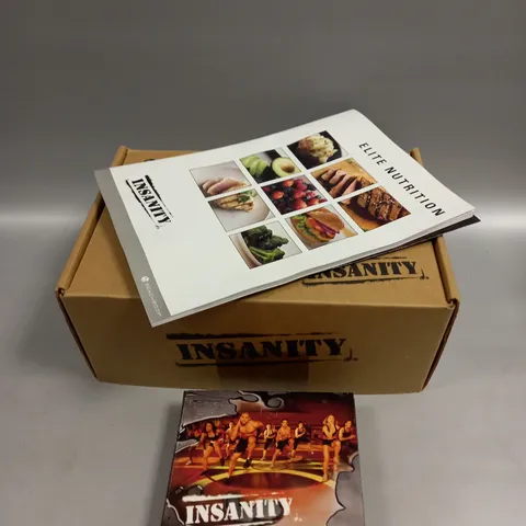 BOXED BEACHBODY INSANITY WORKOUT PLAN