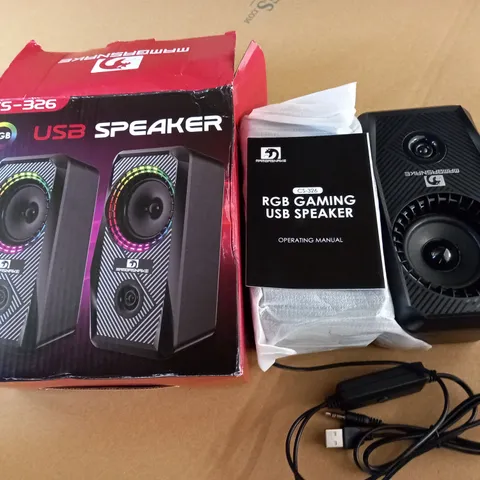 BOXED CS-326 RGB USB SPEAKER