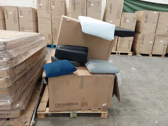 PALLET OF ASSORTED FURNITURE PARTS 