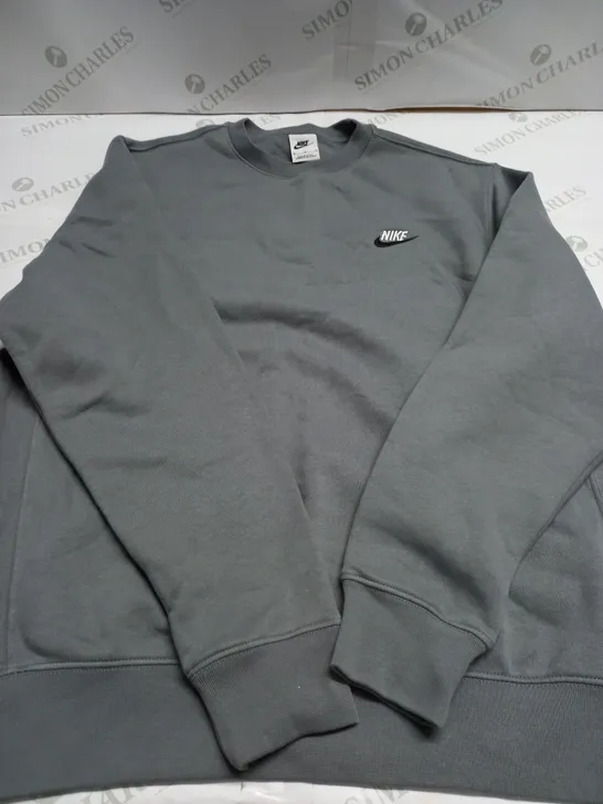 NIKE GREY TRACK SWEATSHIRT - M