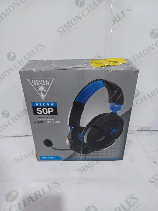 TURTLE BEACH RECON 50P WIRED PS4/PS5 GAMING HEADSET 