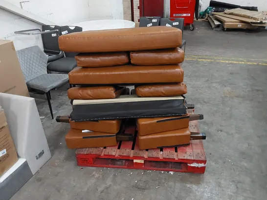 PALLET OF ASSORTED SOFA PARTS 