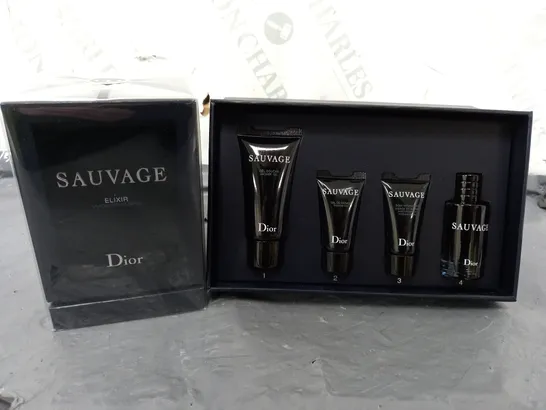 BOXED DIOR SAUVAGE SET