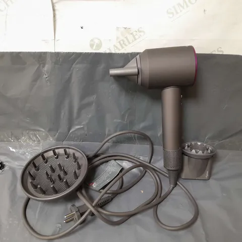 DYSON SUPERSONIC HAIR DRYER IN DARK GREY