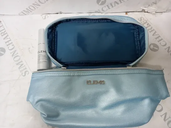 ELEMIS 5 PIECE SET OF COSMETIC PRODUCTS WITH CARRYING BAG