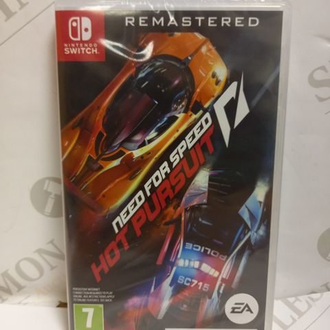 SEALED NEED FOR SPEED HOT PURSUIT REMASTERED NINTENDO SWITCH GAME