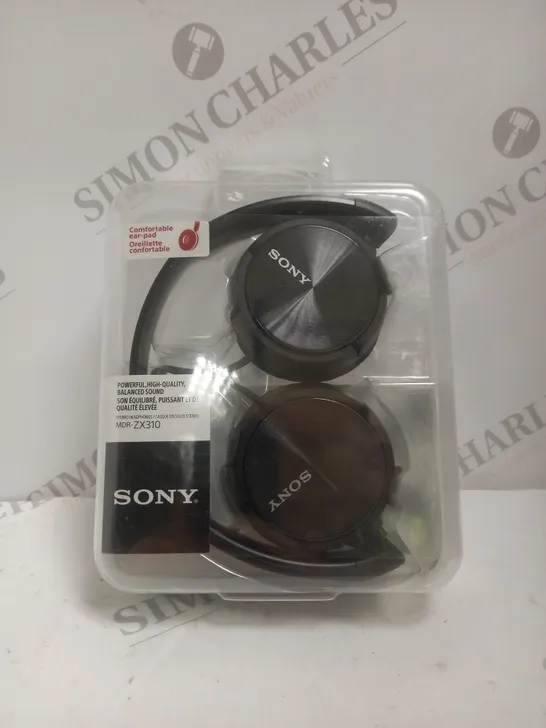 BOXED SONY MDR-ZX310 HEADPHONE, BLACK