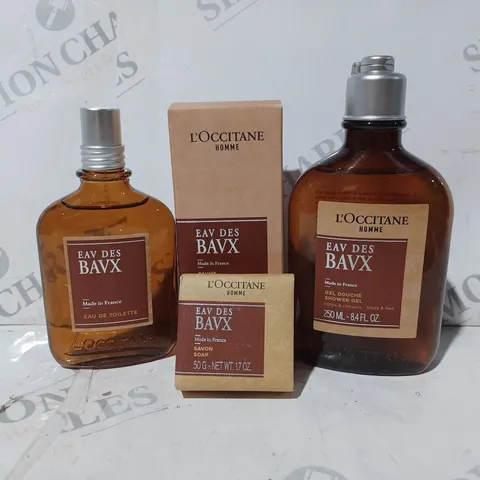 BOXED L'OCCITANE HOMME BODY CARE SET