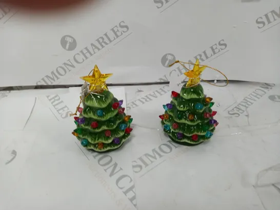 TWO CHRISTMAS TREE BAUBLE GIFTS 