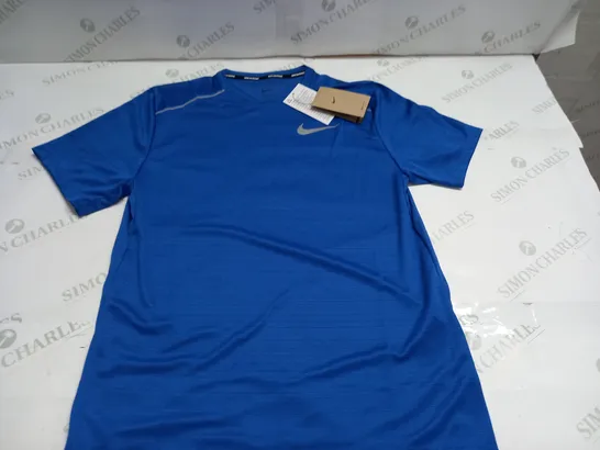 NIKE RUNNING BLUE T-SHIRT - S