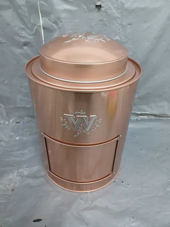 WHITTARD COPPER COFFEE CADDY