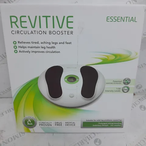 UNBOXED OUTLET BOXED REVITIVE CIRCULATION BOOSTER 