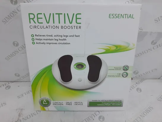 UNBOXED OUTLET BOXED REVITIVE CIRCULATION BOOSTER 