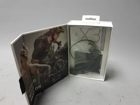 BOXED JAYBIRD EARBUDS IN GREEN