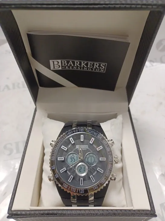 BARKERS OF KENSINGTON AERO SPORT WATCH 