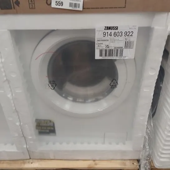 ZANUSSI FREESTANDING WASHER/DRYER 7/4Kg WHITE Model ZWC76SB4PW RRP £639