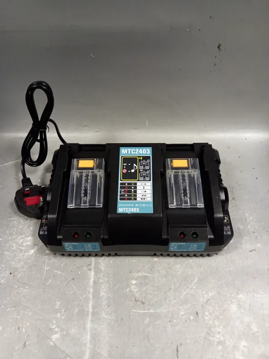 MTC2403 FAST CHARGER DUAL BATTERY CHARGER 