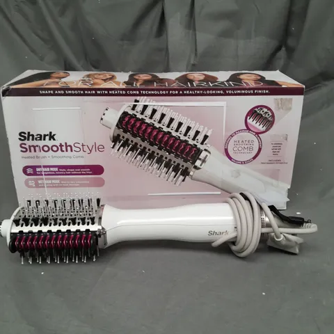 BOXED SHARK SMOOTHSTYLE HOT BRUSH & SMOOTHING COMB