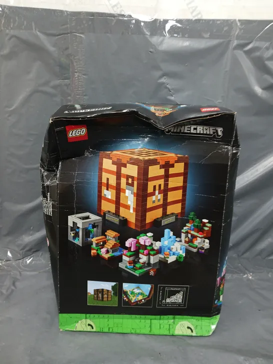 LEGO MINECRAFT THE CRAFTING TABLE FOR ADULTS 21265 RRP £79.99