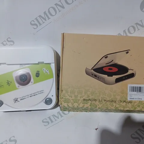 BOXED BLUETOOTH 5.1 PORTABLE CD PLAYER