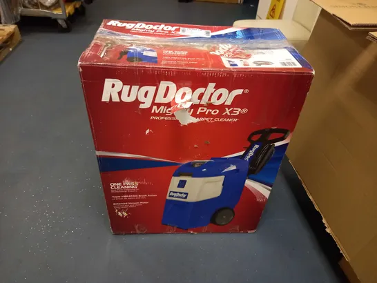 RUG DOCTOR MIGHTY PRO X3 CARPET CLEANER