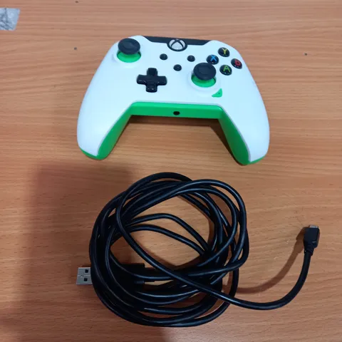 PDP NEON WHITE XBOX WIRED CONTROLLER