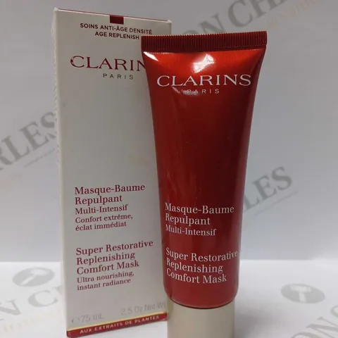 CLARINS SUPER RESTORATIVE REPLENISHING COMFORT MASK 75ML 