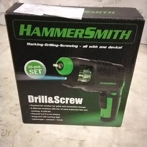 HAMMERSMITH DRILL AND SCREW SET