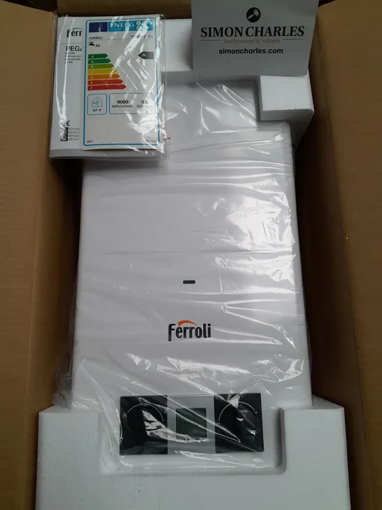 BOXED AS NEW FERROLI PEGASO ECO 6 LPG WATER HEATER 