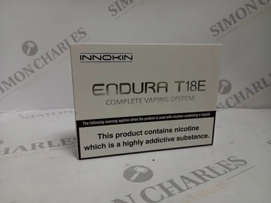 APPROXIMATELY 20 BOXED INNOKIN ENDURA T18E COMPLETE VAPING SYSTEM 