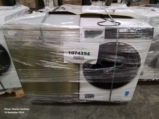 PALLET OF APPROXIMATELY 4 UNPROCESSED RAW RETURN WHITE GOODS TO INCLUDE;