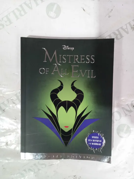 LOT OF APPROXIMATELY 10 ASSORTED DISNEY MISTRESS OF ALL EVIL SPECIAL EDITION BOOKS BY SERENA VALENTINO