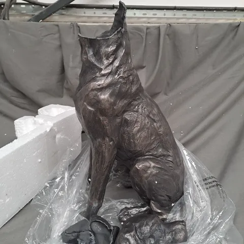 MY GARDEN STORIES LABRADOR SCULPTURE