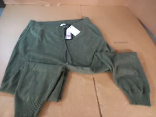 AUTOGRAPH CASHMERE LOUNGE PANTS IN GREEN - XL