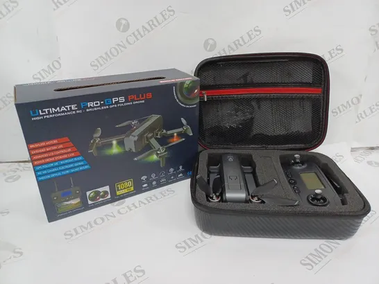 BOXED ULTIMATE PRO GPS PLUS HIGH PERFORMANCE RC FOLDING DRONE