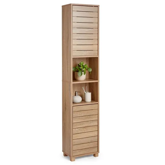 BOXED CHESTER FREESTANDING LINEN CABINET (1 BOX)