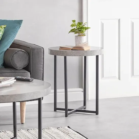 BOXED AYDEN SIDE TABLE