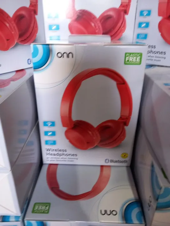 APPROXIMATELY NINE PAIRS OF BRAND NEW BOXED ONN WIRELESS HEADPHONES 