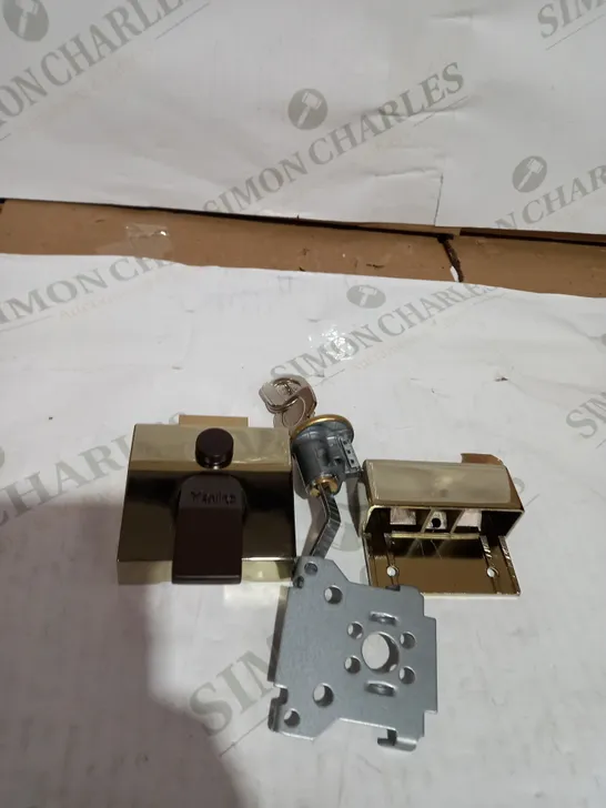 YALE P-85-BLX-PB-40 DEADLOCKING NIGHTLATCH