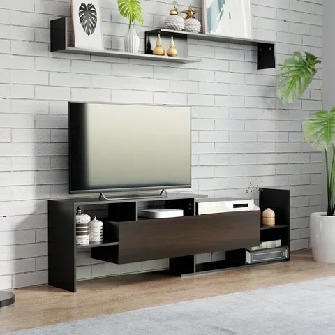 BOXED JUNGWOO TV STAND FOR TV'S UP TO 65" (1 BOX)