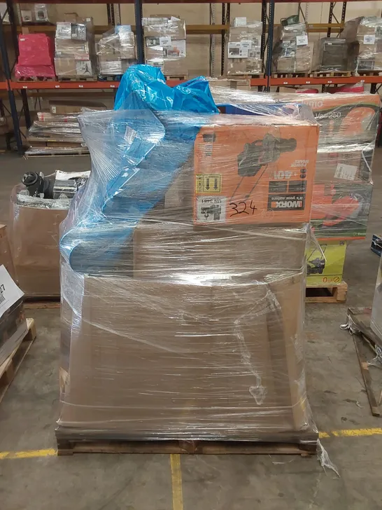 PALLET OF APPROXIMATELY 18 UNPROCESSED RAW RETURN HOUSEHOLD AND ELECTRICAL GOODS TO INCLUDE;