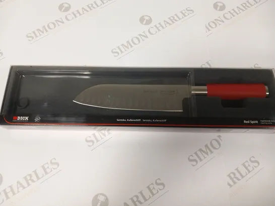 BRAND NEW BOXED DICK RED SPIRIT INSPIRING SERIES 18CM SANTOKU KNIFE 8 1742 18K